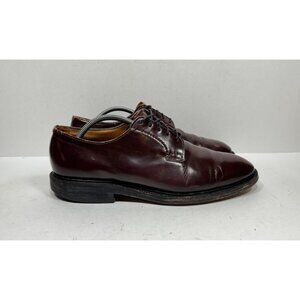 Church's Custom Grade Burgundy Plain Toe Derby Shoes Oxford England US 11.5 D